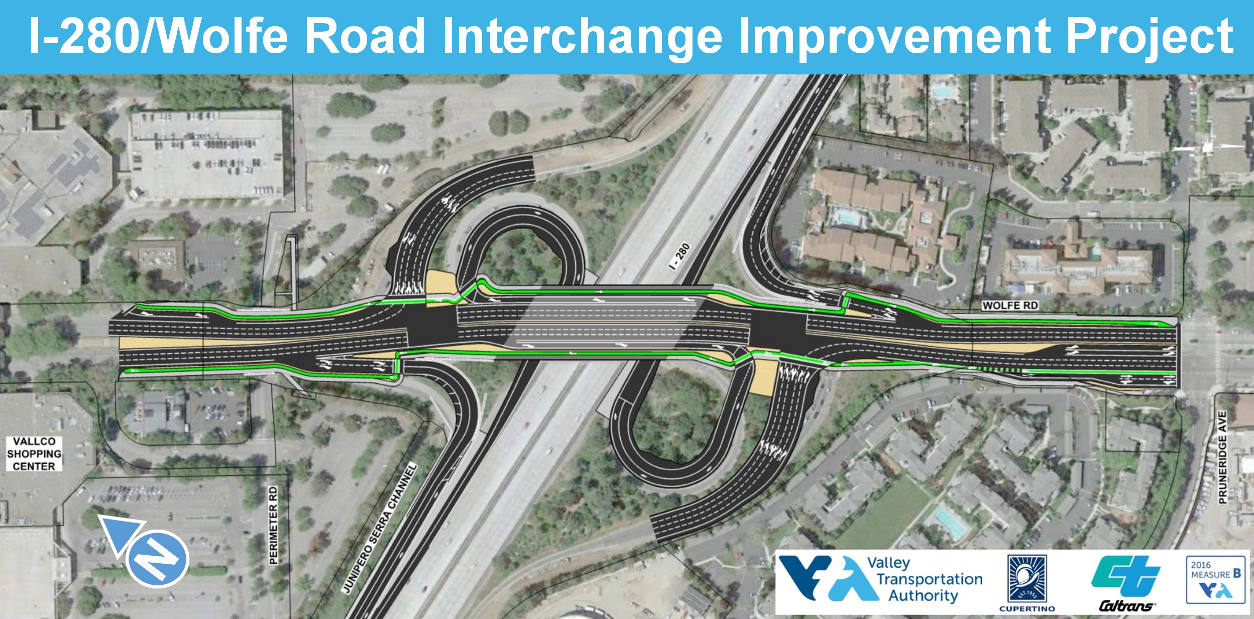 I280/Wolfe Road Interchange Improvements Project VTA